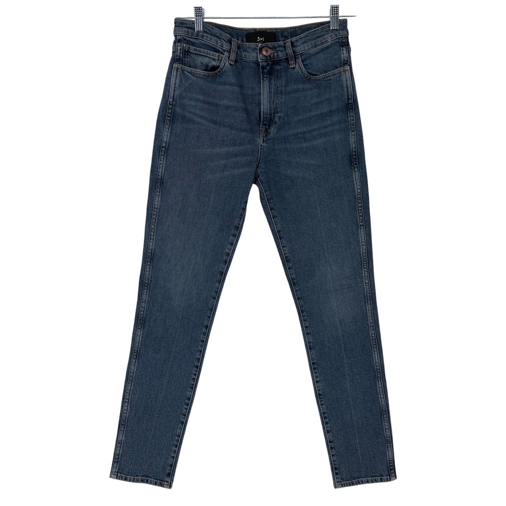 3x1 N.Y.C. Dark‎ Vintage Skinny Leg Jeans Made in Italy Size 28 W3SA1